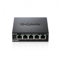 D-Link DES-105 5-port 10/100 Metal Housing Desktop Switch