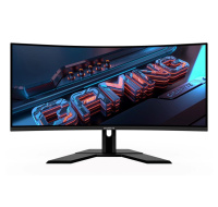 GIGABYTE LCD - 34" Gaming monitor G34WQCP, Prohnutý VA1500R, 3440x1440 WQHD, 180Hz, 4000:1, 350cd/m2, 1ms, 2xHDMI, 1xDP