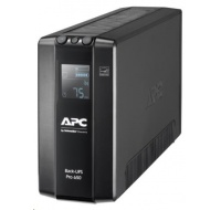 APC Back-UPS Pro BR 650VA, 6 Outlets, AVR, LCD Interface (390W)