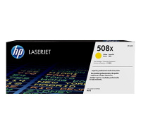 HP 508X High Yield Yellow LJ Toner Cartridge, CF362X (9,500 pages)