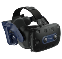 HTC Vive Pro 2 Full kit brýle pro virtuální realitu, 2x 2448x2448px, 5K rozlišení, 120Hz, FOV 120°, černá/modrá