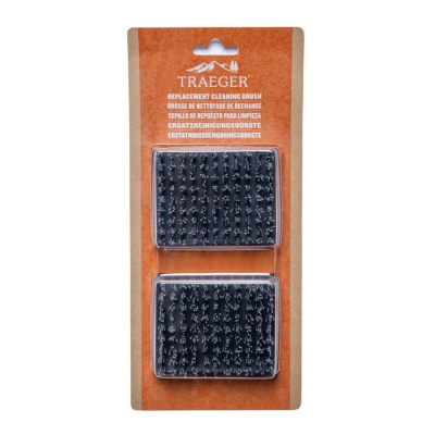 Traeger náhradní hlavice pro čistítcí kartáč (2 kusy)