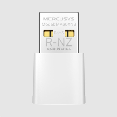 MERCUSYS MA60XNB WiFi6 USB nano adapter (AX900,2,4GHz/5GHz,Bluetooth5.3,USB2.0)