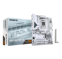 GIGABYTE MB Sc AM5 B850 EAGLE WF7 ICE, AMD B850, 4xDDR5, 1xHDMI, 1xDP, Wifi, ATX