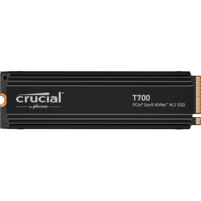 CRUCIAL SSD 1TB T700, M.2 2280, PCIe Gen5x4, R:11700/W:9500MB/s, Heatsink