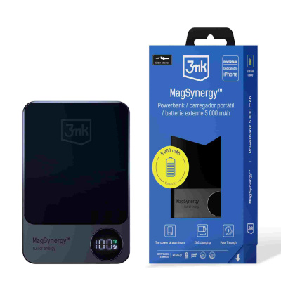 3mk powerbanka MagSynergy 5000 mAh