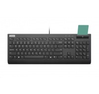 LENOVO klávesnice drátová Smartcard Keyboard II CZ/SK - USB, černá