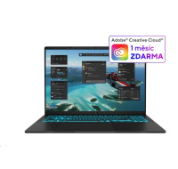 ASUS NTB Vivobook V16 (V3607VU-RP255), Core 5 210H, 16" 1920x1200, 16GB, 1TB SSD, Intel+RTX 4050, No OS, Matte Black