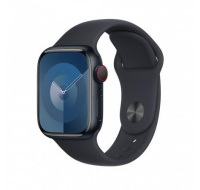 APPLE Watch Series 9 GPS + Cellular 45mm Midnight Aluminium Case with Midnight Sport Band - M/L