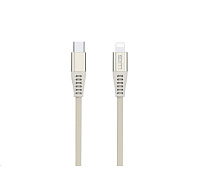 WG - Datový kabel Lightning MFi na Type-C, 1 metr, zlatá