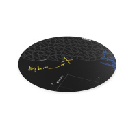 ENDORFY Podložka pod židli FP110C, 1100x1100, kruhová, černá