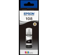 BAZAR - EPSON 108 EcoTank Black ink bottle - Poškozený obal (Komplet)